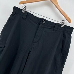Columbia PFG‎ Mens Fishing Shorts Black Water Resistant Casual Size 32